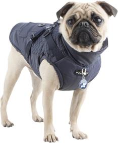 img 2 attached to 🐾 Puppia Wilkes Winter Fleece Vest: Stylish and Snug Outerwear for Your Canine Companion