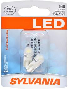 img 4 attached to 💡 SYLVANIA 168 T10 W5W White LED Bulb - Pack of 2 (168SL.BP2)