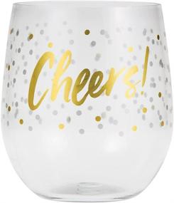 img 2 attached to Elise 329904 14 Ounce Stemless Tumblers