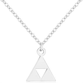 img 4 attached to 🔮 SENFAI The Legend of Zelda Pendant: Exquisite Stainless Steel Necklace Collection