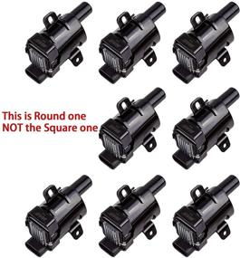 img 3 attached to High-Performance MAS ROUND Ignition Coils on Plug Pack Replacement for Chevrolet GMC V8 4.8L 5.3L 6L - Set of 8