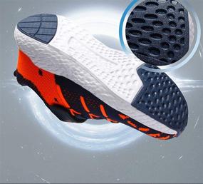 img 2 attached to 👟 37 Girls' Black Running Shoes - Powtech Lightweight and Breathable