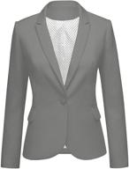 👗 notched pocket women's clothing and suiting blazers by lookbook store logo