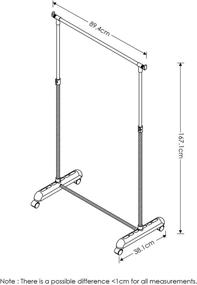 img 3 attached to Furinno WS17020 Вешалка для одежды Wayar