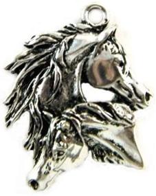 img 2 attached to Mustang Horses Pendant Charm EDL PS3