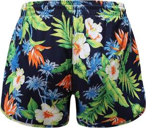 img 3 attached to SSLR Printed Hawaiian Christmas Swimwear