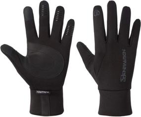 img 4 attached to 🧤 GORELOX Men's Winter Thermal Gloves - Windproof, Water Resistant, Touch Screen, for Driving, Cycling, and Running in Cold Weather