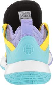 img 2 attached to Кроссовки Adidas для девочек металлического цвета Harden Stepback для подростков (унисекс)