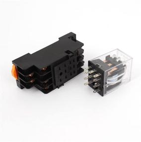 img 2 attached to 🔌 uxcell 11Pin Power Relay Socket HH53P-L, 3NO 3NC AC 110V/120V Coil - PYF11A Model