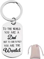fathers keychain gifts daughter papa men's accessories and keyrings & keychains logo