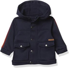 img 3 attached to 👦 Kids' iXtreme Fleece Jacket: Stylish Stripe Design for Boys