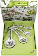 🌺 portmeirion botanic garden measuring spoons: set of 4 - accurate and elegant kitchen essential логотип