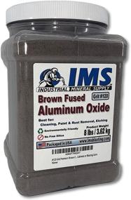 img 4 attached to 🔥 High-Density Medium-Grade Brown Fused Aluminum Oxide - 100 Grit (8 lbs or 3.62 kg) - Anti-Skid Sand Blasting Abrasive Media for Blast Cabinets or Blaster Guns