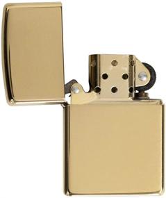 img 1 attached to 🕰️ Timeless Elegance: Zippo Brass Pocket Lighters - Ignite Style and Durability