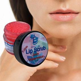 img 2 attached to 🍉 Diva Stuff Ultra Hydrating Lip Scrub: Soft Lips, Gentle Exfoliation & Moisturizer, Juicy Watermelon – ¼ oz (Made in the USA)