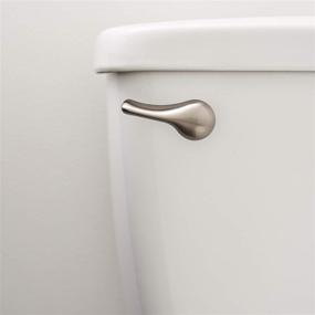 img 3 attached to Brushed Nickel Toilet Universal Toilets