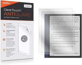 img 4 attached to ClearTouch Anti-Glare Screen Protector (2-Pack) for Onyx Boox Note Air by BoxWave: Protect Your Device from Glare and Fingerprints