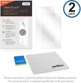 img 1 attached to ClearTouch Anti-Glare Screen Protector (2-Pack) for Onyx Boox Note Air by BoxWave: Protect Your Device from Glare and Fingerprints