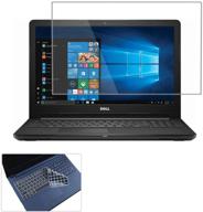 keanboll 2 пакета 15.6" матовый антибликовый защитный экран для ноутбука dell inspiron 15 5000 7000, dell g3 g5 g7 15.6" - в комплекте с неожиданным скином для клавиатуры | глазо-дружественное решение для уменьшения усталости логотип