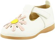 doll maker stitched flower mary girls' shoes in flats logo