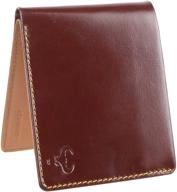 alphahide men’s rfid-blocking bifold wallet logo