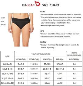 img 3 attached to 🚲 BALEAF Women's Padded Bike Underwear Cycling Shorts - Optimal Biking Clothing Gear for Spin & Bicycle Activities