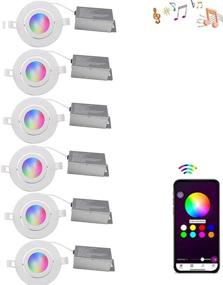 img 4 attached to WIFZIG Adjustable 16Million 2700K 6500K Compatible