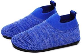 img 3 attached to 👟 HONCAN HC22268Black23 Boys' Shoes and Slippers: Lightweight, Breathable, and Anti-Slip