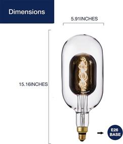 img 2 attached to FLSNT Decorative Oversized 💡 Lighting Finishing: Illuminating Elegance in Style