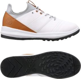 img 3 attached to Athalonz White EnVe Golf Shoe Men's Shoes for Athletic