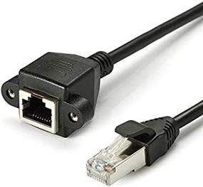 img 1 attached to 🔌 Qaoquda CAT6 сетевой удлинительный кабель: Надежное промышленное электропроводное и соединительное решение