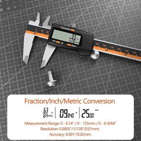 img 2 attached to 📏 ROFMAPLE Fractions Micrometer Measuring Stainless: Accurate Precision for Your Measurement Needs