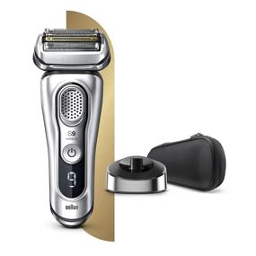 img 2 attached to 💇 Braun Electric Razor for Men: Pop-Up Precision Beard Trimmer, Rechargeable, Wet & Dry Foil Shaver - Silver 5-Piece Set with Travel Case