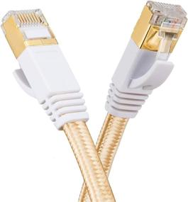 img 2 attached to 🐱 12 Gold Ethernet Cable for Cats