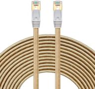 🐱 12 gold ethernet cable for cats логотип