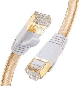 img 3 attached to 🐱 12 Gold Ethernet Cable for Cats