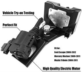 img 3 attached to 🔒 FEXON Liftgate Actuator | Rear Hatch Trunk Door Latch Tailgate Lock Motor | Replacement for Ford Escape 2009-2012, Mercury Mariner 2009-2011, Mazda Tribute 2008-2011 | Part Number: 937-663 9L8Z-7843150-B