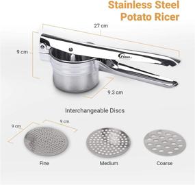 img 2 attached to Gusto Coherence Stainless Potato Interchangeable