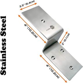 img 3 attached to Enhancing Security with Stainless Barricade Brackets: A Highly Effective Solution