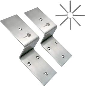 img 4 attached to Enhancing Security with Stainless Barricade Brackets: A Highly Effective Solution