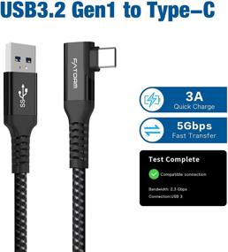 img 3 attached to 🔌 20-футовый кабель Oculus Quest Link - совместим с Oculus Quest 2 Link Cable, кабель Fatorm USB 3.2 Gen1 для VR-гарнитуры для быстрой передачи данных, кабель для зарядки Type A to C для игровых ПК и USB C зарядок.