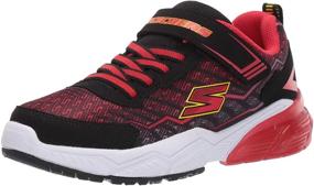img 4 attached to Skechers Kids Thermoflux: Little Black Boys' Sneakers with Style