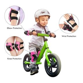 img 2 attached to DaCool Toddler Protective Thicker Rollerblading