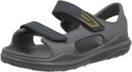 🐊 crocs unisex swiftwater expedition sandal boys' shoes and sandals: maximum comfort and durability for young explorers logo