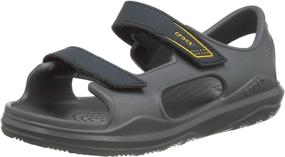 img 4 attached to 🐊 Crocs Unisex Swiftwater Expedition Sandal Boys' Shoes and Sandals: Maximum Comfort and Durability for Young Explorers