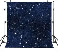 🌌 sensfun night starry sky photography backdrop 8x8ft shiny galaxy stars wedding photo studio background outer space kids birthday baby shower party decoration banner logo