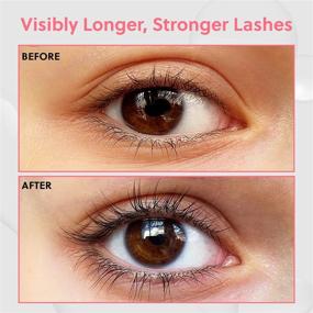 img 3 attached to 💁 ForChics ForLash Organic Eyelash Growth Serum - Enhancer for Fuller, Thicker, and Longer Eyelashes - Vegan, Cruelty-Free, and Essential Thickener - 0.10 fl. oz / 3ml