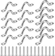 ⚓️ yotako 3/8" stainless steel pad eye plate - heavy duty anchor for bimini boat top, kayak, canoe, and more логотип