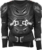 leatt protector black large x large logo