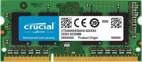 img 4 attached to 💻 CT102464BF160B Crucial RAM 8GB DDR3 Laptop Memory with 1600 MHz and CL11